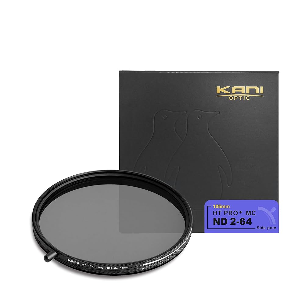 KANI HT PRO MC ND2-64 105mm NDフィルター Amazon | KANI 105mm 可変NDフィルター HT PRO MC ND2-64 減光